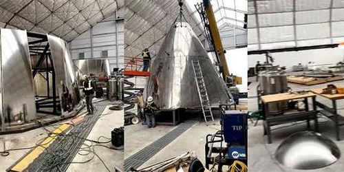 马斯克发布星际飞船工厂内部新照，升级版原型蓄势待发准备首飞